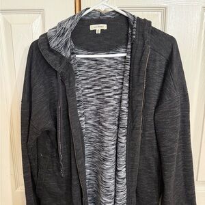 Max Studio Hooded Knit Cardigan Jacket – Size S